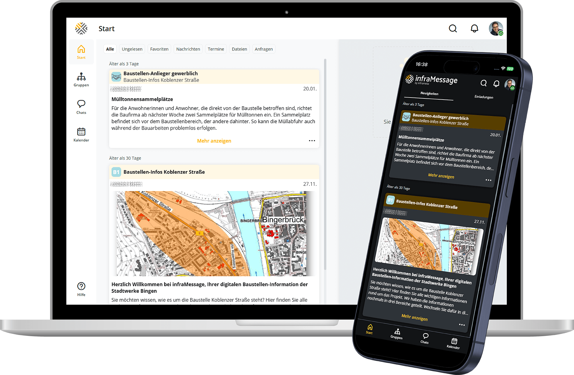 Neu! mantau als White-Label-App