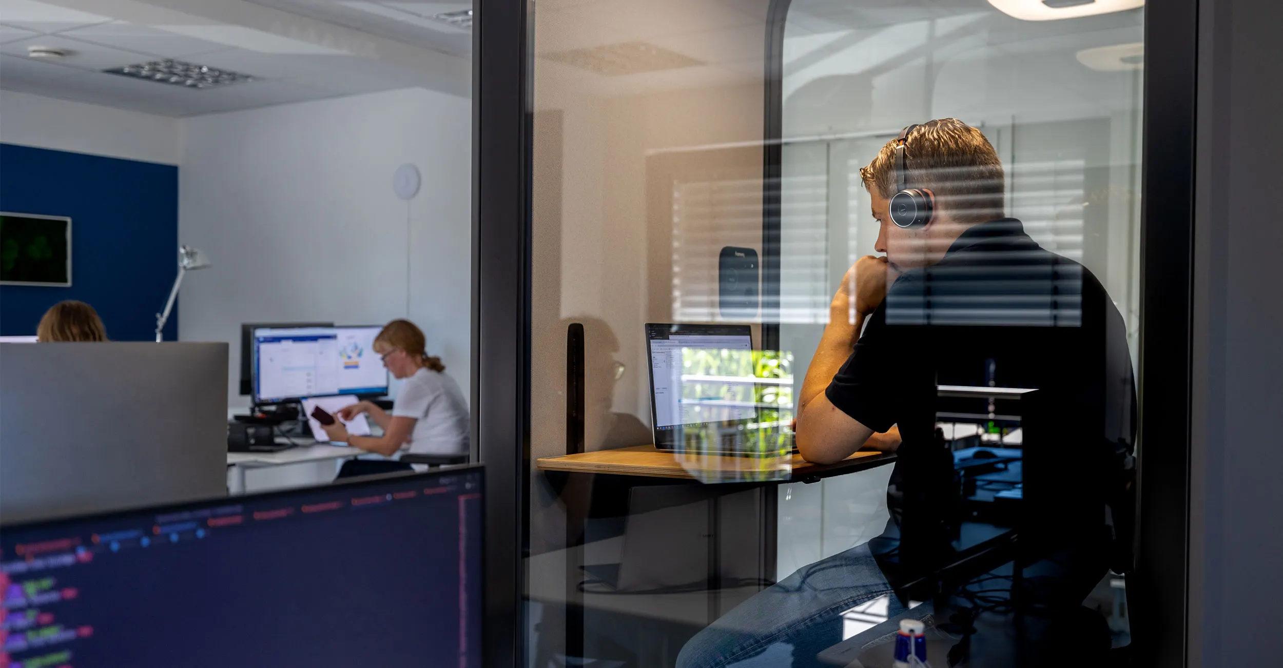 Moderne Technik am Arbeitsplatz