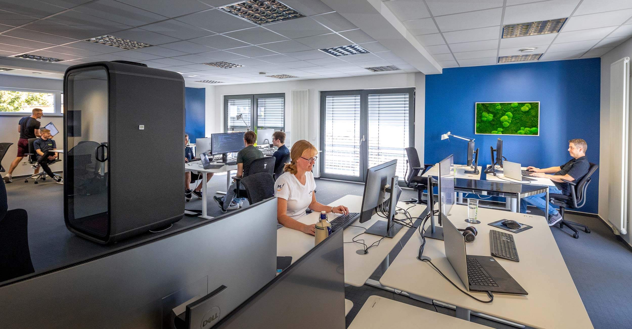 Neue Arbeitswelt mit moderner Technik bei EXEC