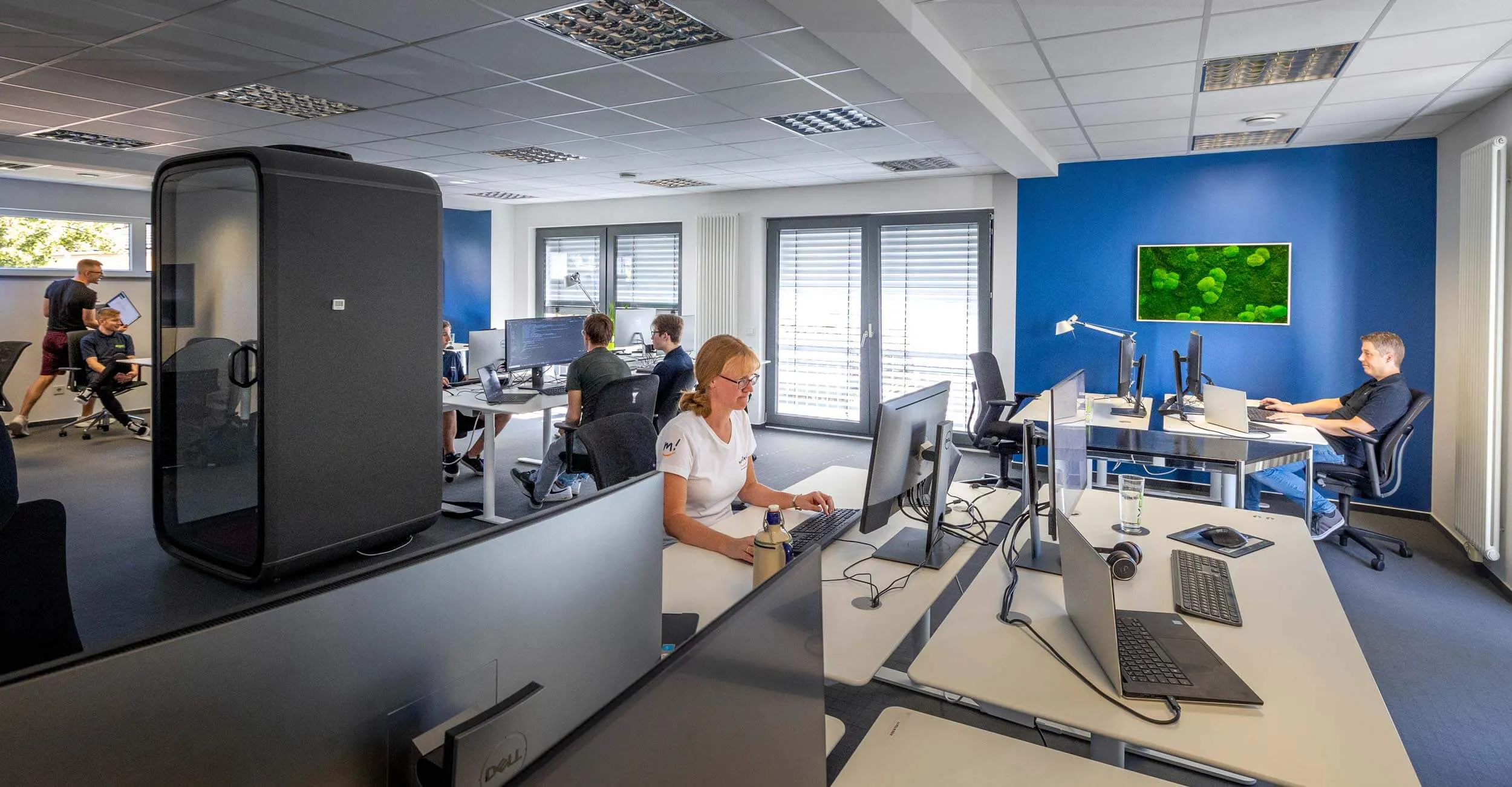 Neue Arbeitswelt mit moderner Technik bei EXEC