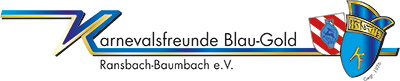 Karnevalsfreunde Blau-Gold e.V., Ransbach-Baumbach Logo